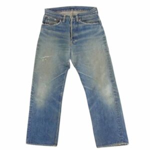 リーバイス デニムパンツ ヴィンテージ オリジナル 501XX ボタン裏刻印無 両面均等V センターループ 買取実績