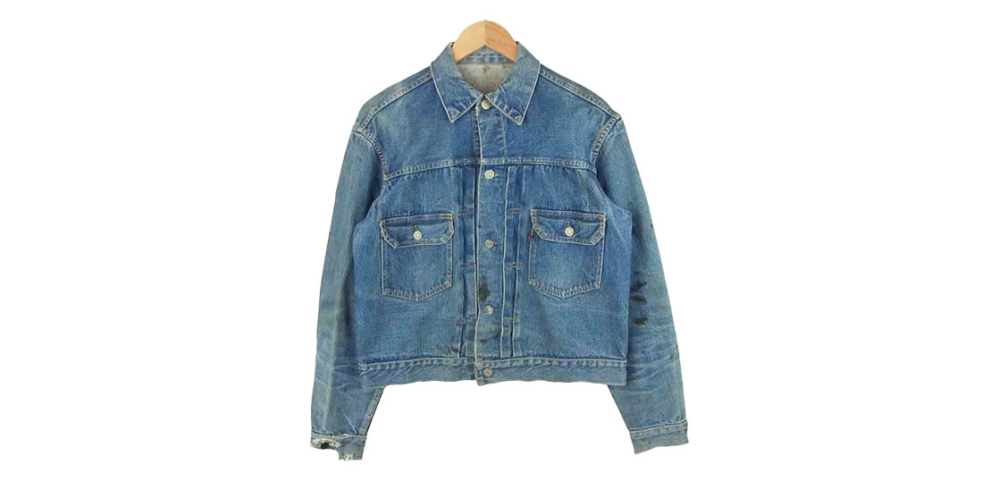 ヴィンテージリーバイス 507 刻印無し BIG E ヴィンテージ オリジナル 両面赤タブ 均等V デニム ジャケット 買取実績