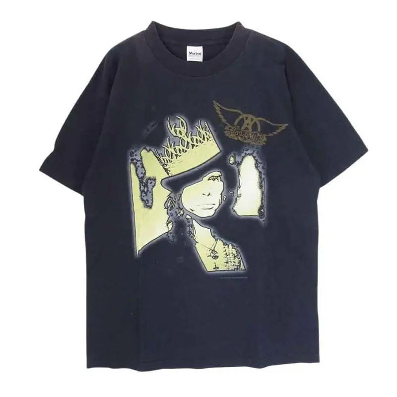 希少 当時物 ヴィンテージ AEROSMITH バンド ツアーTシャツ USA製