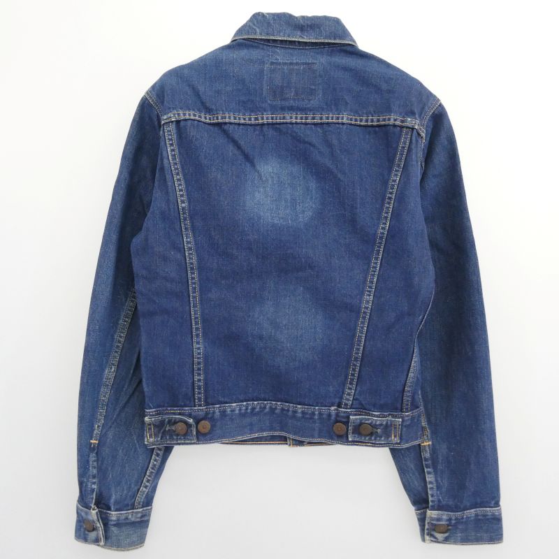 リーバイス 60s 557 3rd BIG E ギャラ無 ボタン裏刻印D 両面均等V デニム ジャケット 買取実績 画像