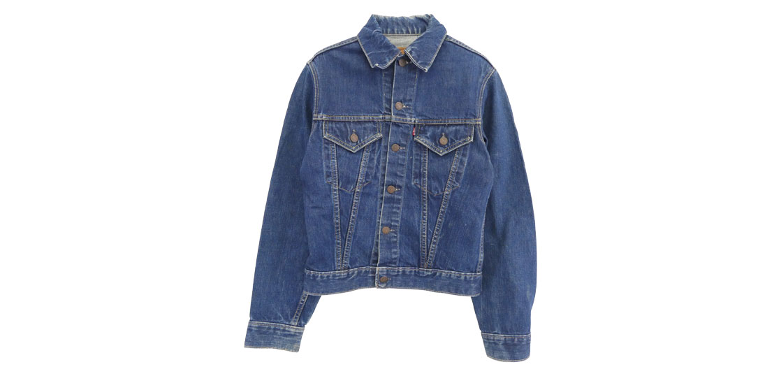 リーバイス 60s 557 3rd BIG E ギャラ無 ボタン裏刻印D 両面均等V デニム ジャケット 買取実績