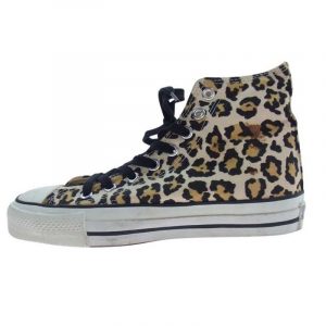 コンバース ヴィンテージ 80s USA製 銀箱 ALL STAR GLOW IN DARK LEOPARD HI 買取実績