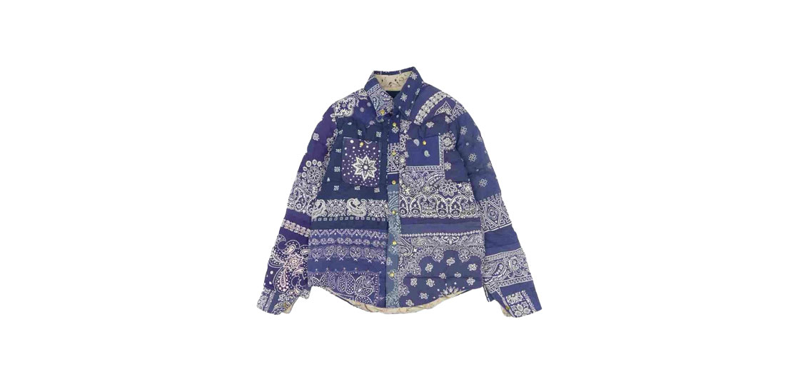 VISVIM ICT KERCHIEF DOWN JKT ヴィンテージバンダナダウン買取実績