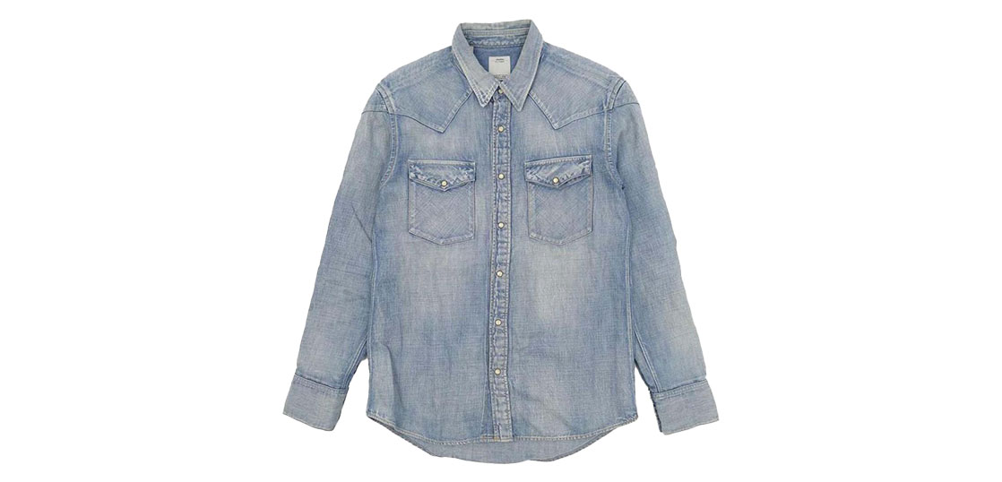 VISVIM ビズビム 15SS 115105007001 SOCIAL SCULPTURE SHIRT DMGD 買取実績