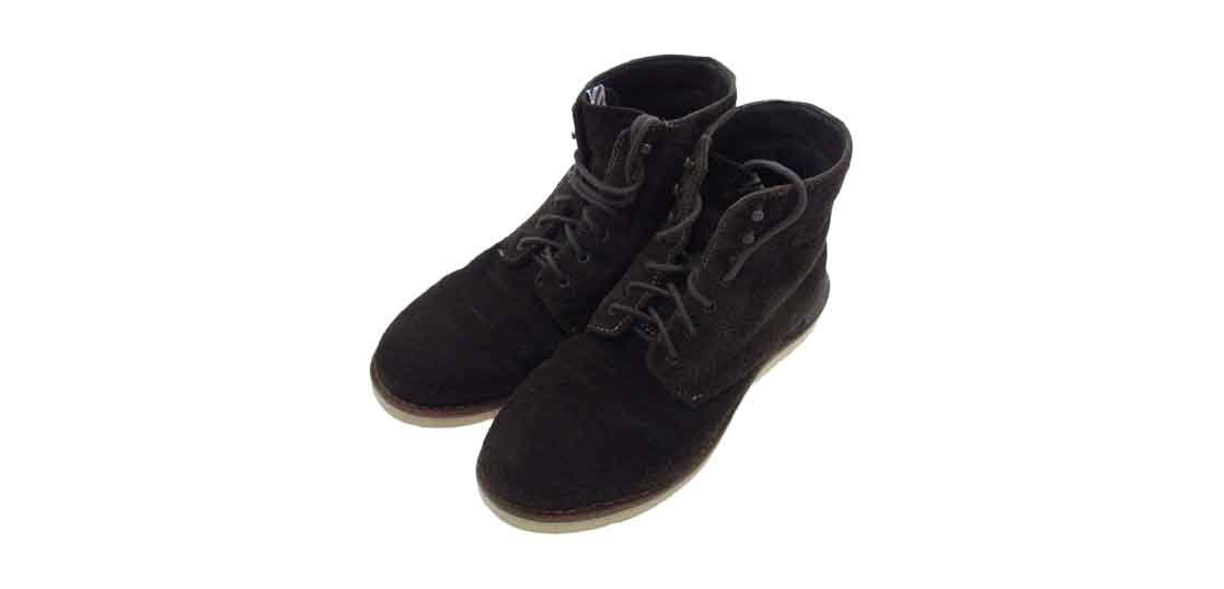 VISVIM VIRGIL BOOTS-FOLK スエード レースアップ ワーク ブーツ ダークブラウン 買取実績