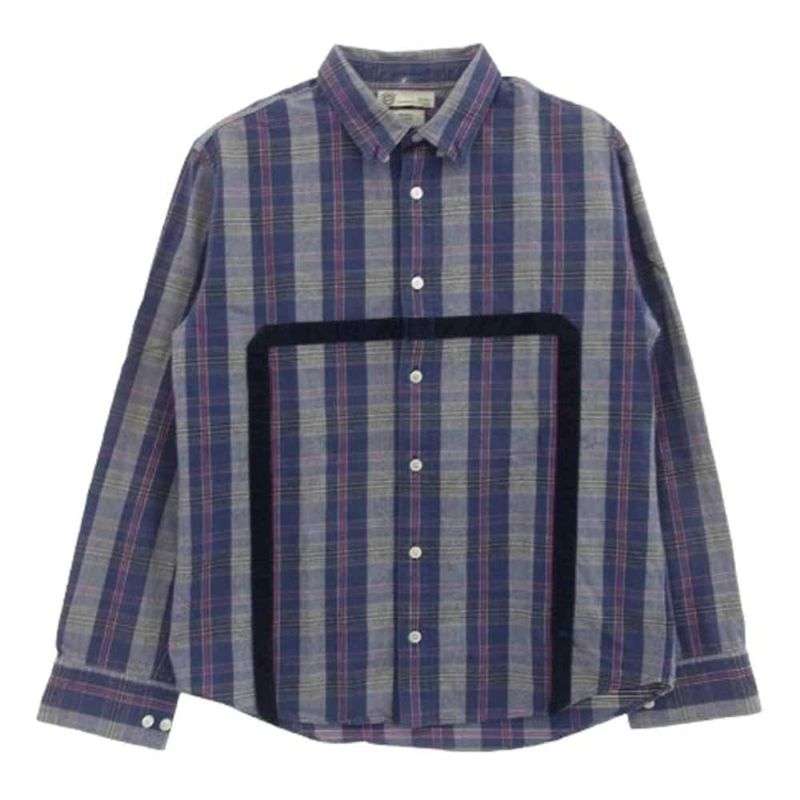 VISVIM 0112205011024 5 NATION SHIRT 長袖 切替 チェック シャツ 買取実績 画像