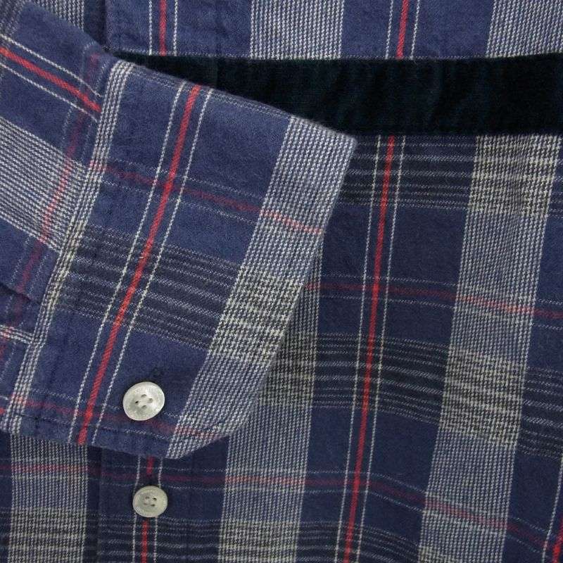 VISVIM 0112205011024 5 NATION SHIRT 長袖 切替 チェック シャツ 買取実績 画像