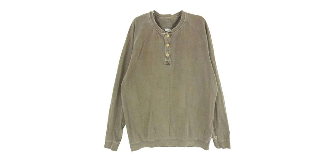 VISVIM 0114205010017 MUD RAGLAN HENLEY L/S GIZA 買取実績