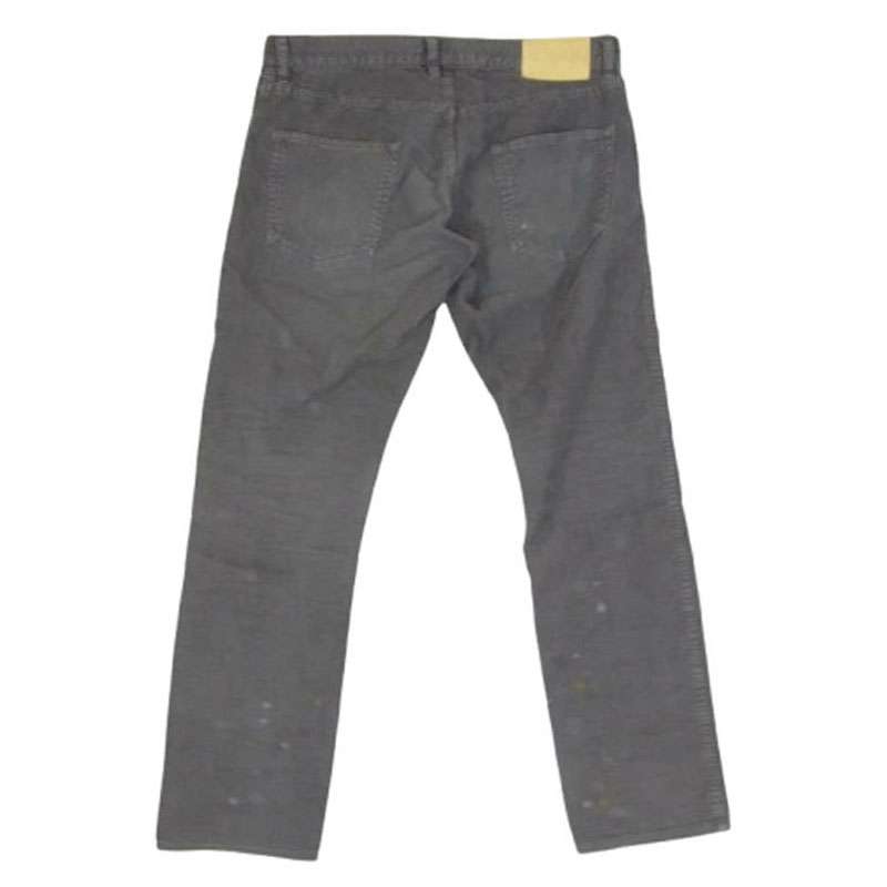 VISVIM 0117205008018 FLUXUS 10 SLUB フルクサス スラブ ペイント加工 コーデュロイパンツ 買取実績 画像