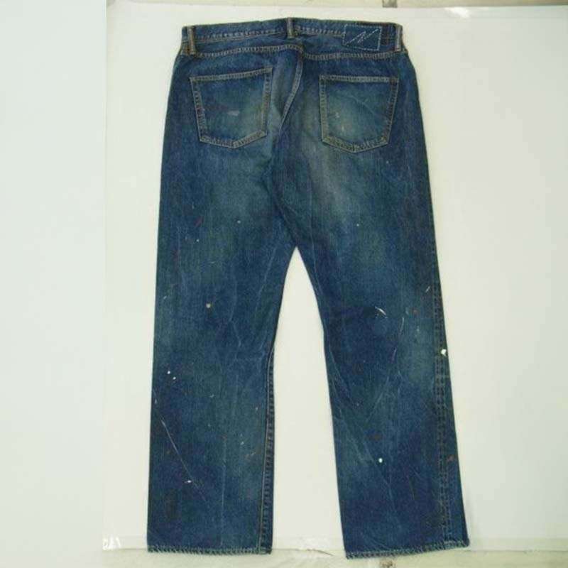 VISVIM 0120105005034 SOCIAL SCULPTURE DRY DENIM-10 ペンキ加工 ドライ デニム パンツ 買取実績 画像