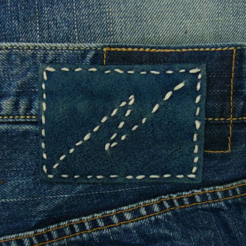 VISVIM 0120105005034 SOCIAL SCULPTURE DRY DENIM-10 ペンキ加工 ドライ デニム パンツ 買取実績 画像