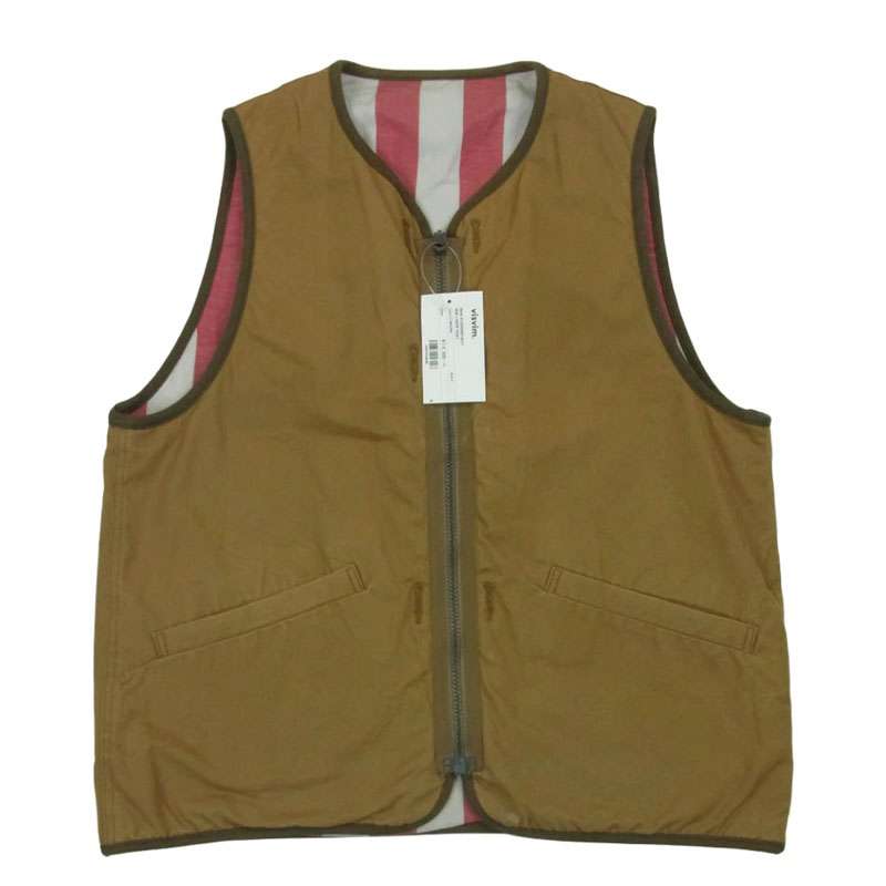 VISVIM 0120205013017 IRIS LINER VEST リバーシブル アイリス ライナー ベスト 買取実績 画像