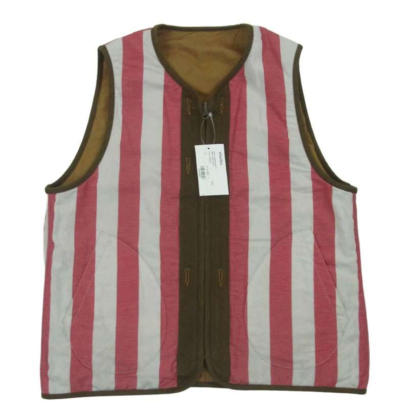 VISVIM 0120205013017 IRIS LINER VEST リバーシブル アイリス ライナー ベスト 買取実績 画像