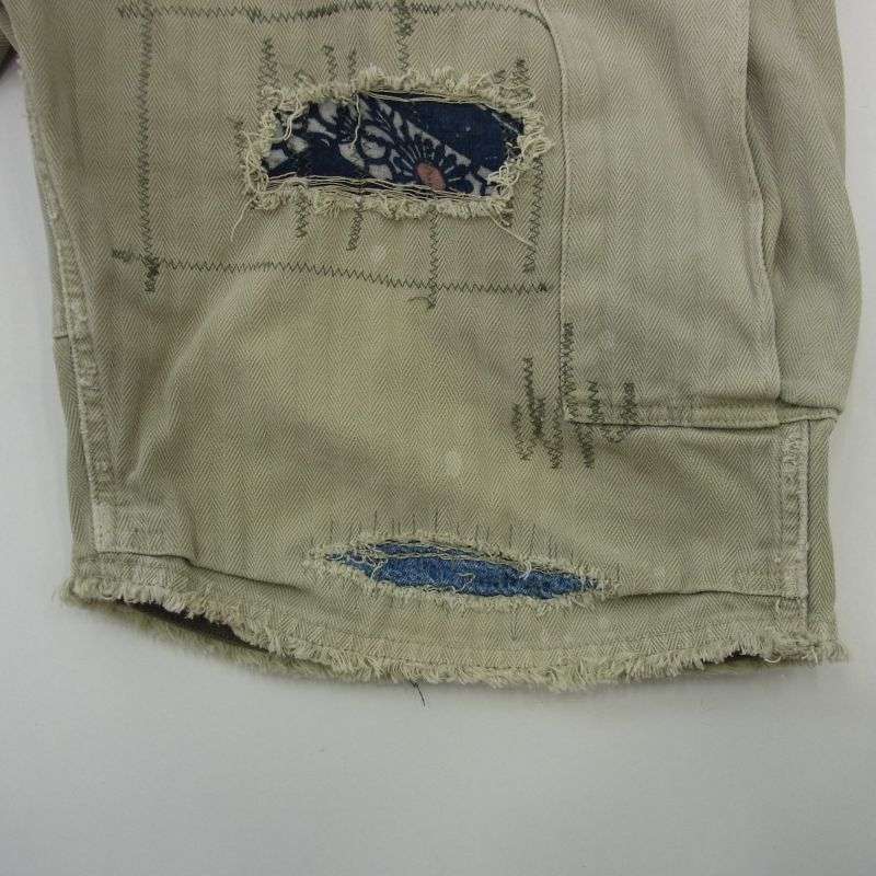 VISVIM 0220905008003 ICT JUMBO EIGER SANCTION SHORTS CRASH リペアクラッシュ加工 カーゴ ショーツ ハーフパンツ 買取実績 画像