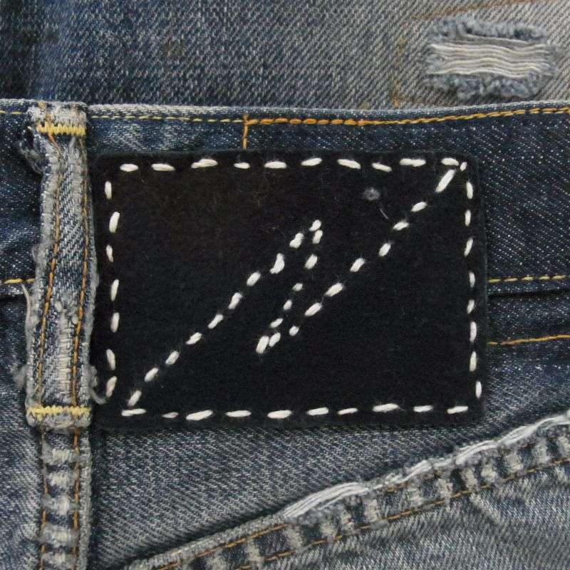 VISVIM 0224905005011 SS JOURNEYMAN PANTS TACKED CRASH ジャーニーマン デニム パンツ 買取実績 画像