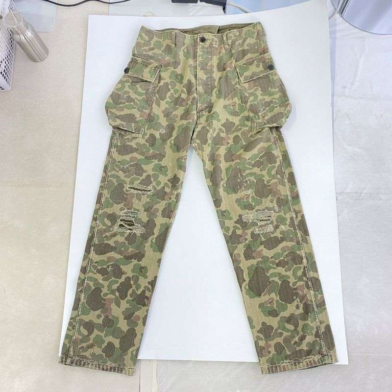 VISVIM 0519905008001 CAMO VETERANS CRASH F.I.L. Pocket Wide Pants カモ パンツ 買取実績 画像