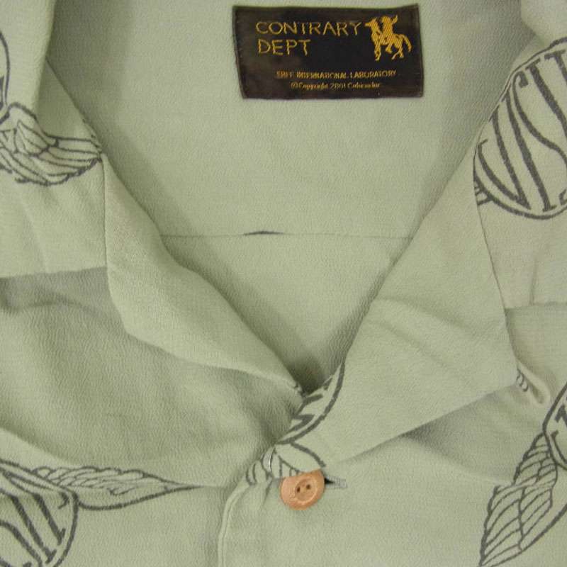 VISVIM 0522905011001 CONTRARY DEPT WALLIS SHIRT S/S オープンカラー シャツ 買取実績 画像