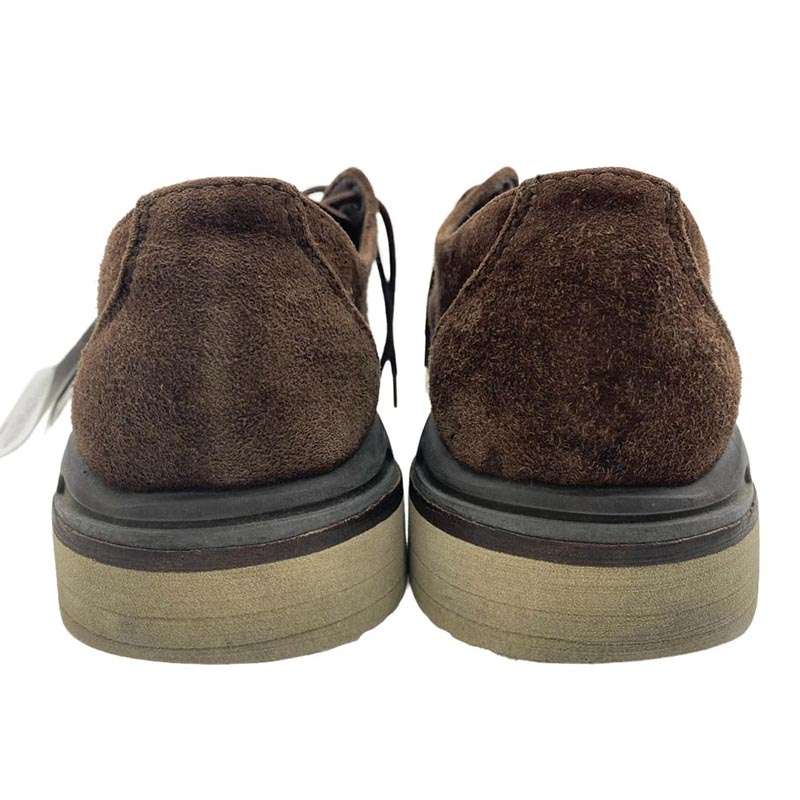 VISVIM 12AW 0112302002009 VIRGIL PLAIN TOE-FOLK DK.BROWN ヴァージル プレーントゥ スエード シューズ 買取実績 画像