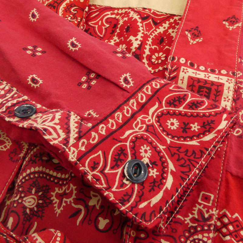 VISVIM 14SS 0212905011004 ICT BANDANA LHAMO SHIRT バンダナ 羽織り ラモ シャツ 買取実績 画像