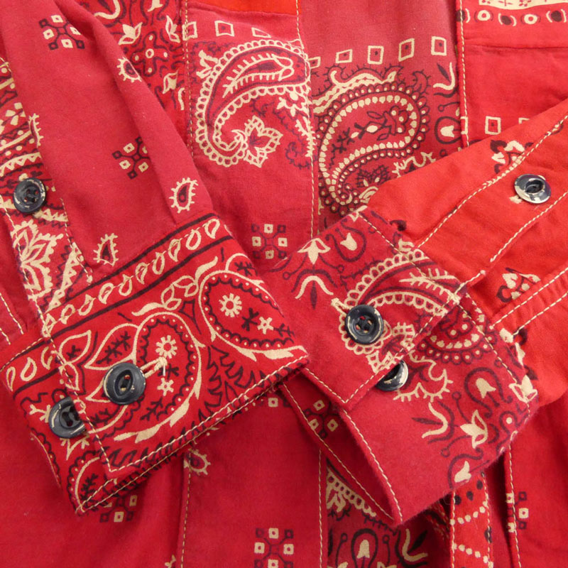 VISVIM 14SS 0212905011004 ICT BANDANA LHAMO SHIRT バンダナ 羽織り ラモ シャツ 買取実績 画像