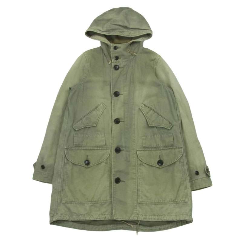VISVIM 15SS 0115105013018 TOWNSEND COAT PRIME HERRINGBONE タウンゼント プライム ミリタリー フーデッド モッズ コート 買取実績 画像