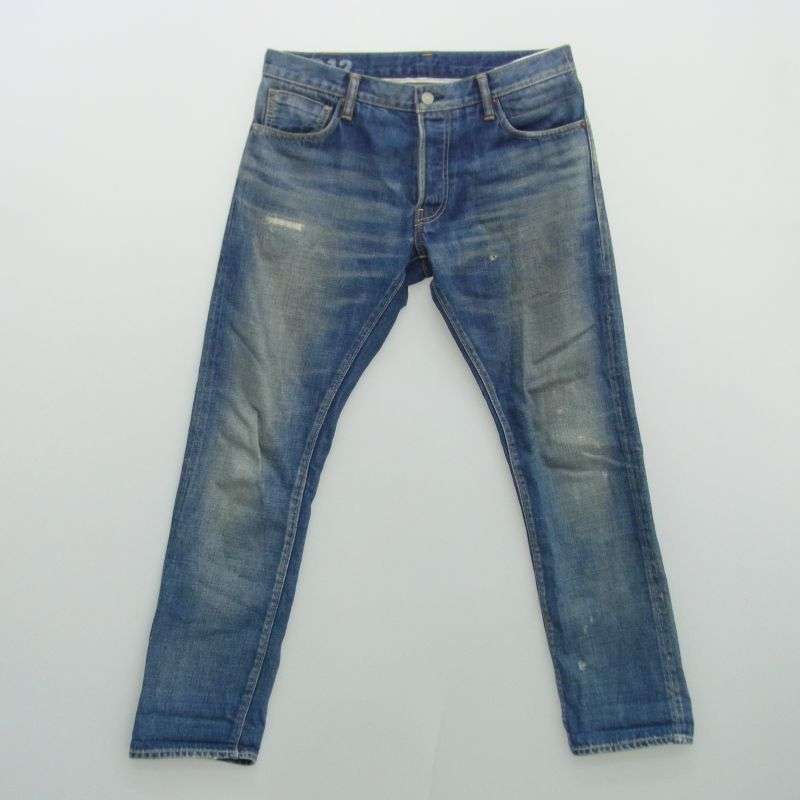 VISVIM 16AW 0116205005020 SOCIAL SCLPTR 10 SLIM DAMAGED-12 ダメージ加工 スリム デニム パンツ 買取実績 画像