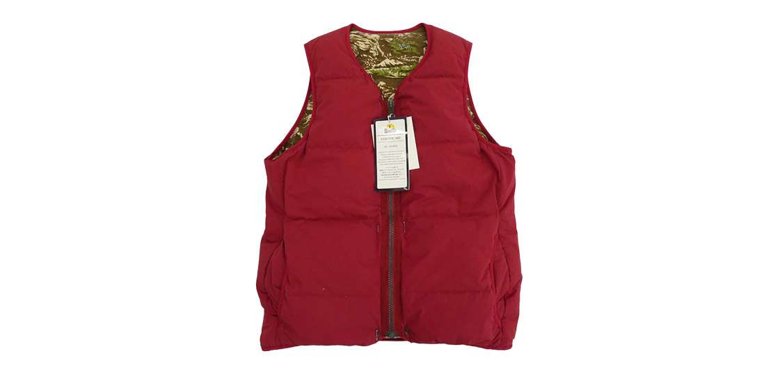 VISVIM 16AW 0116205013009 KUBA DOWN VEST REVERSIBLE  買取実績