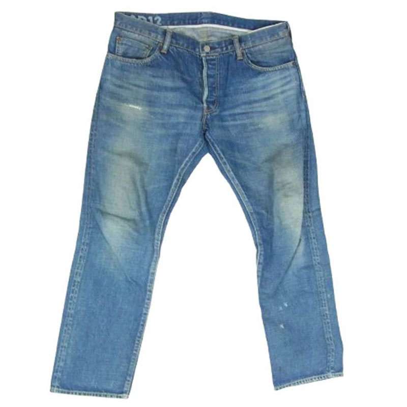 VISVIM 16SS 0116105005024 SOCIAL SCLPTR 10 DAMAGED-12 DENIM ソーシャル スカルプチャー ダメージ加工 デニム パンツ 買取実績 画像