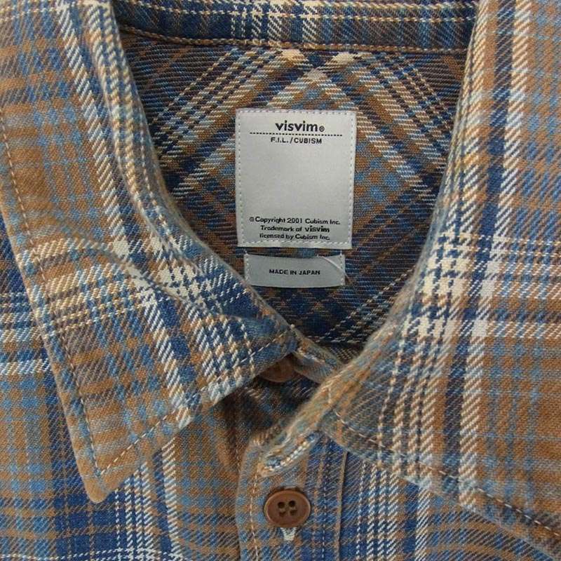 VISVIM 16SS 0116105011015 Black Elk Flannel Shirt エルク フランネル チェック シャツ 買取実績 画像
