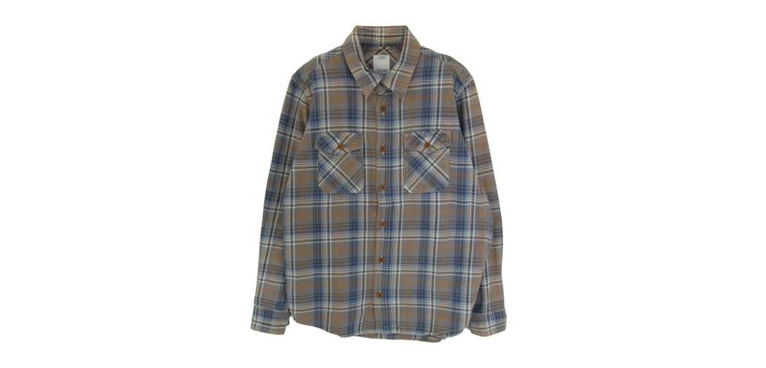 VISVIM 16SS 0116105011015 Black Elk Flannel Shirt 買取実績