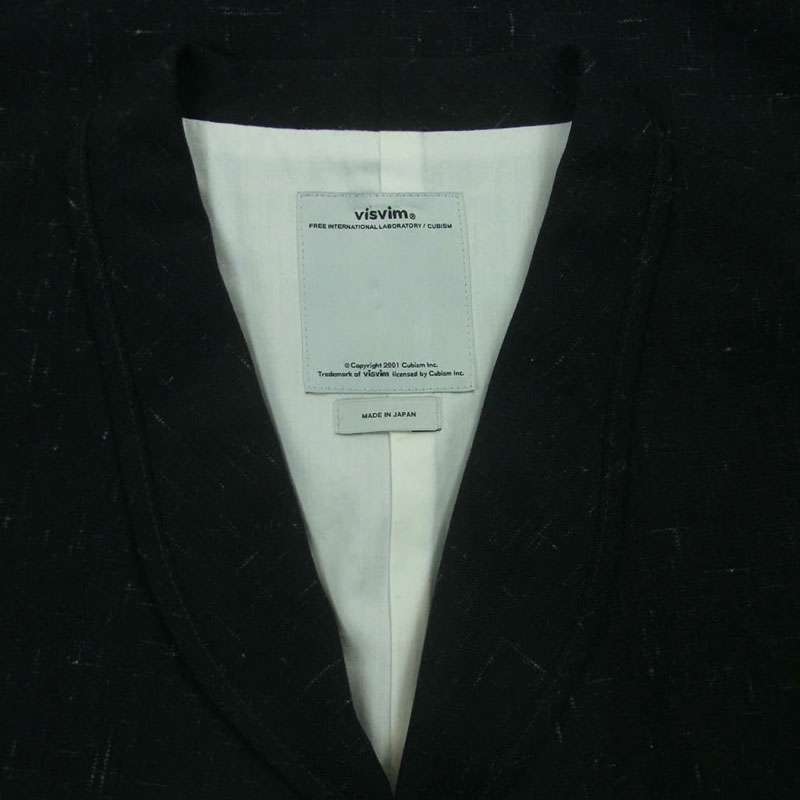 VISVIM 16SS 0116105013025 GRANGER VEST VINTAGE NEP グレンジャー ベスト ヴィンテージ ネップ 買取実績 画像