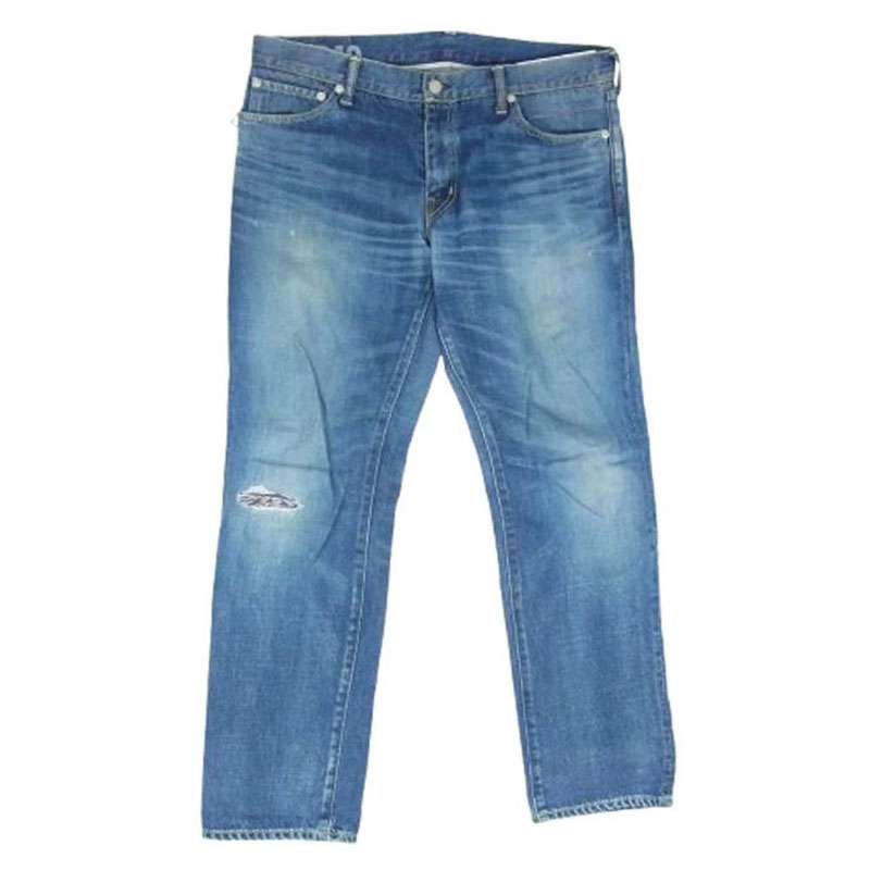VISVIM 17SS 117305005004 SOCIAL SCLPTR 04 DMGD-10 DENIM ソーシャル スカルプチャー ダメージ加工 デニム パンツ 買取実績 画像