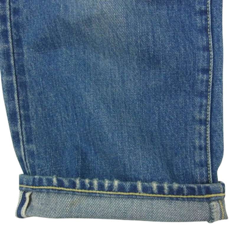 VISVIM 18AW 0118105005029 SOCIAL SCULPTURE 10 DAMAGED-14 ソーシャル スカルプチャー ダメージ加工 デニム パンツ 買取実績 画像