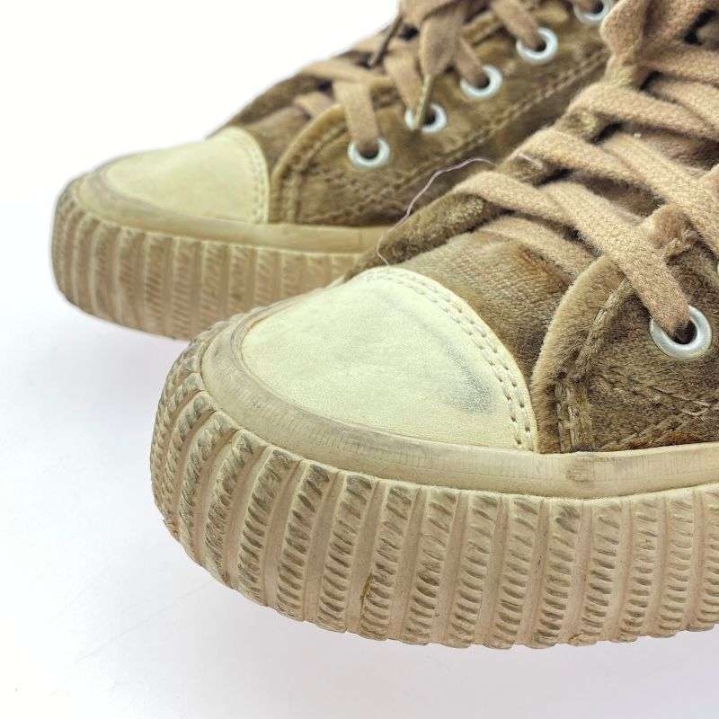 VISVIM 18AW 0118201001001 SKAGWAY LOW ベロア ローカットスニーカー 買取実績 画像