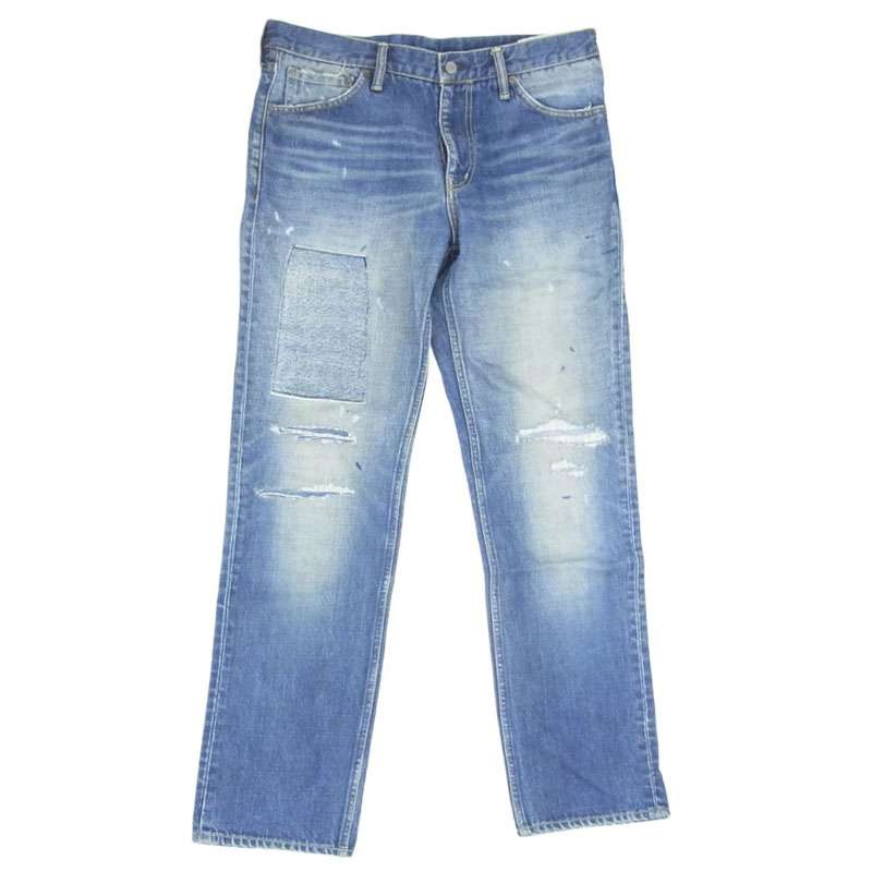VISVIM 18AW 0118205005024 SOCIAL SCULPTURE 03 DAMAGED 14 ダメージ デニム パンツ 買取実績 画像