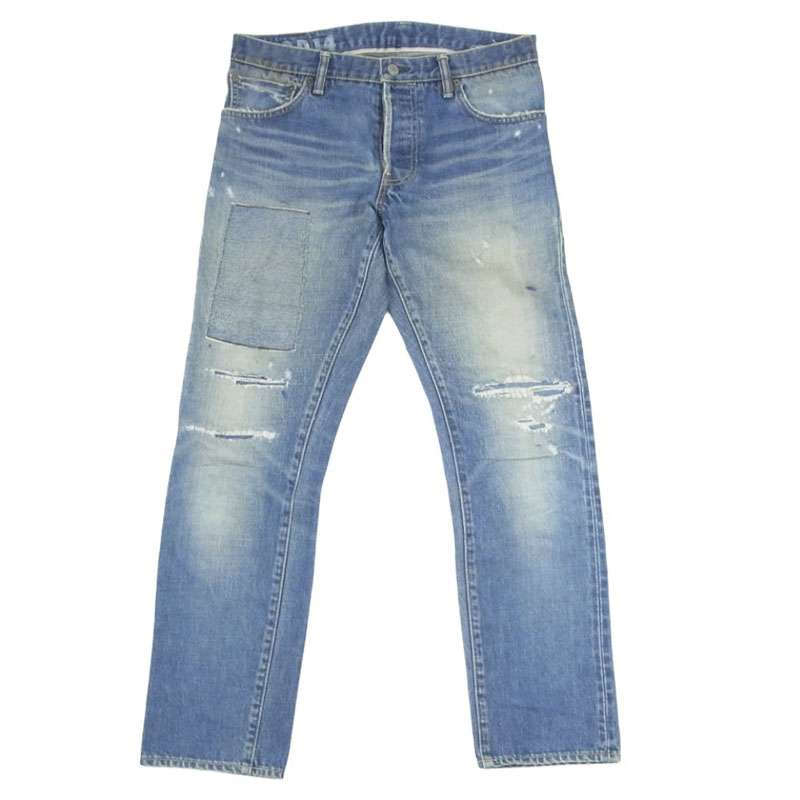 VISVIM 18SS 0118105005029 SOCIAL SCULPTURE 10 DAMAGED 14 ダメージ デニム パンツ 買取実績 画像