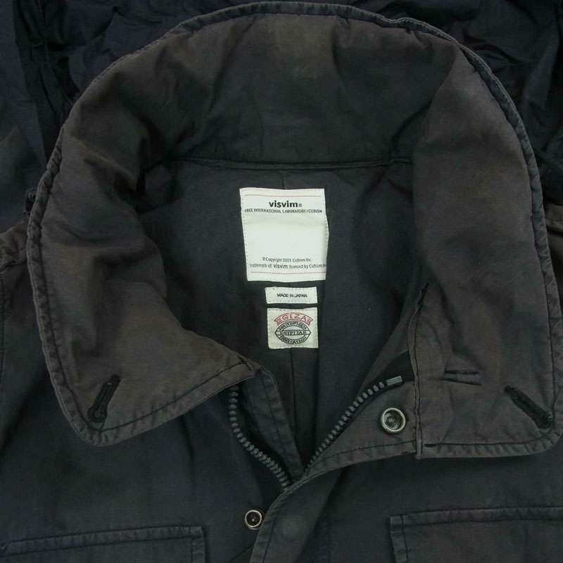 VISVIM 18SS 0118105013024 M-65 BICKLE ビックル ミリタリー ジャケット 買取実績 画像