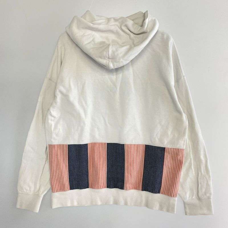 VISVIM 19AW 0119405010002 JUMBO HOODIE P.O. STRIPES ジャンボ フーディ― ストライプ プルオーバー パーカー 買取実績 画像