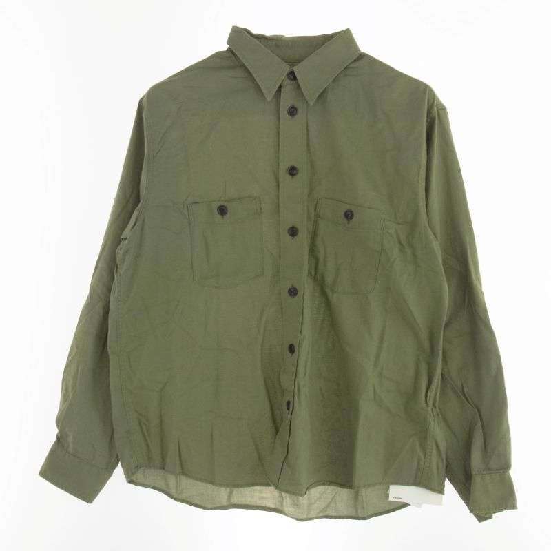 VISVIM 19SS 0119105011016 USM ALBACORE SHIRT L/S COLLAGE エルボー パッチ 長袖 シャツ 買取実績 画像