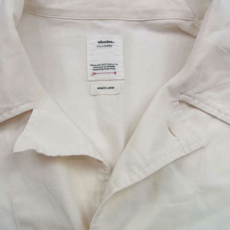 VISVIM 19SS 0119105011017 CORNET SHIRT S/S コルネット オープンカラー ショートスリーブ 半袖 シャツ 買取実績 画像