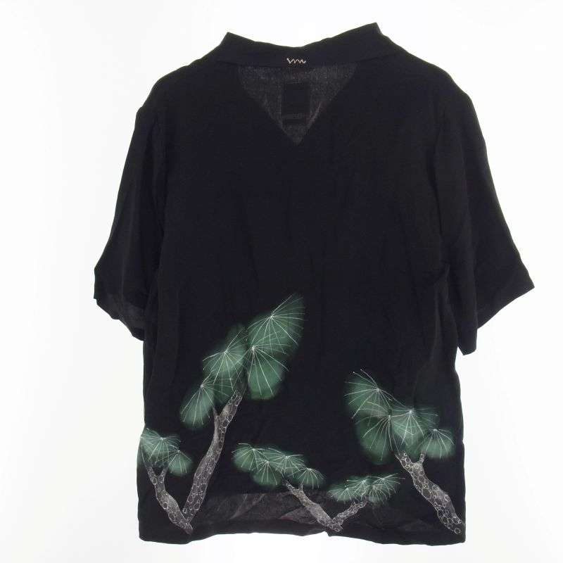 VISVIM 19SS 0119105011026 ELLERY SHIRT S/S PINES 開襟 シルク 半袖 シャツ 買取実績 画像