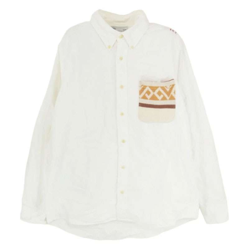 VISVIM 2016年製 0216905011001 V＋V NATIVE BLANKET L/S 長袖 シャツ 買取実績 画像
