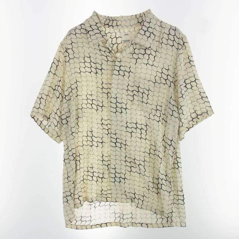 VISVIM 20SS 120105011020 FREE EDGE SHIRT S/S LATTICE 総柄 開襟 フリーエッジ 半袖 シャツ 買取実績 画像