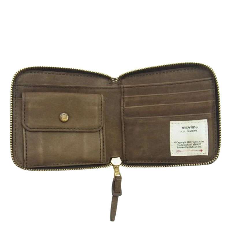 VISVIM 23SS 0123103003022 LEATHER BI-FOLD WALLET レザー ラウンド ウォレット 財布 買取実績 画像