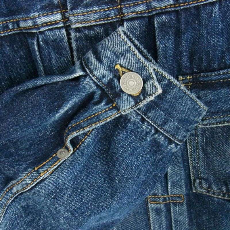 VISVIM 25ss '0125105006003 SS 101X JKT DMGD-1010 ダメージ加工 デニム ジャケット 買取実績 画像