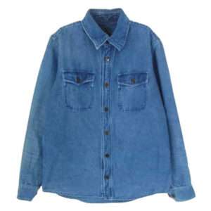 VISVIM BLACK ELK FLANNEL KOFU インディゴ フランネル シャツ 買取実績