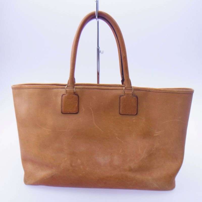 VISVIM フランス製 HOMER TOTE FR トートバッグ ナチュラル レザー 買取実績 画像