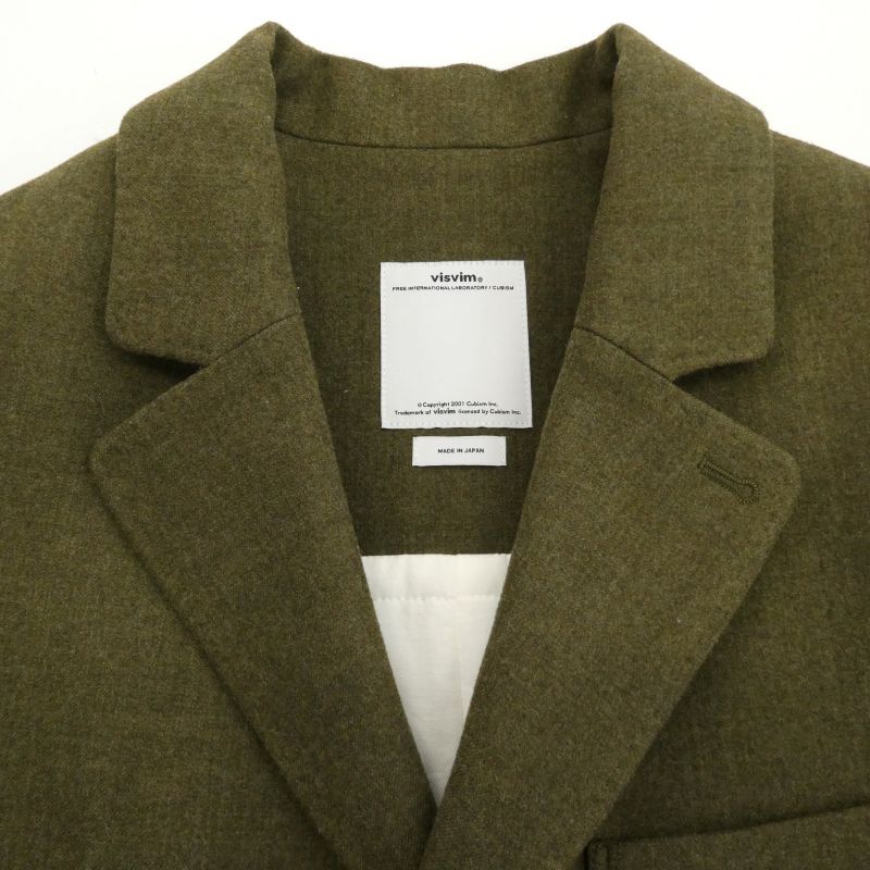 VISVIM VS0001572 Blazer Jacket 中綿 ウール ブレザー 4B テーラード ジャケット 買取実績 画像