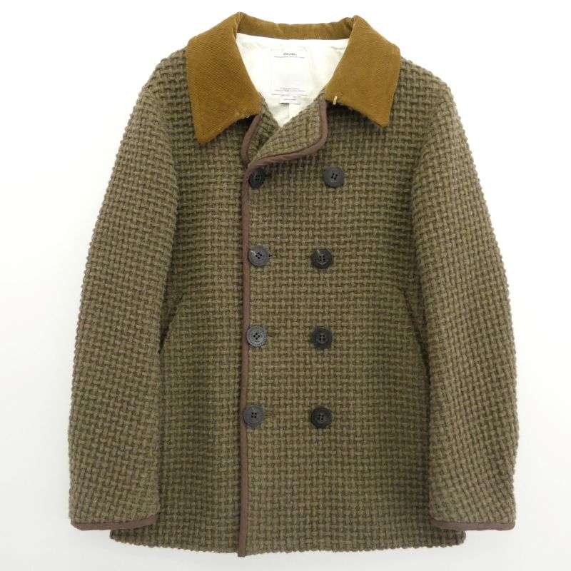 VISVIM VS0001972 LIEUTENANT MATOI JKT PEA COAT Ｐコート 襟コーデュロイ リューテナント マトイ ジャケット 買取実績 画像