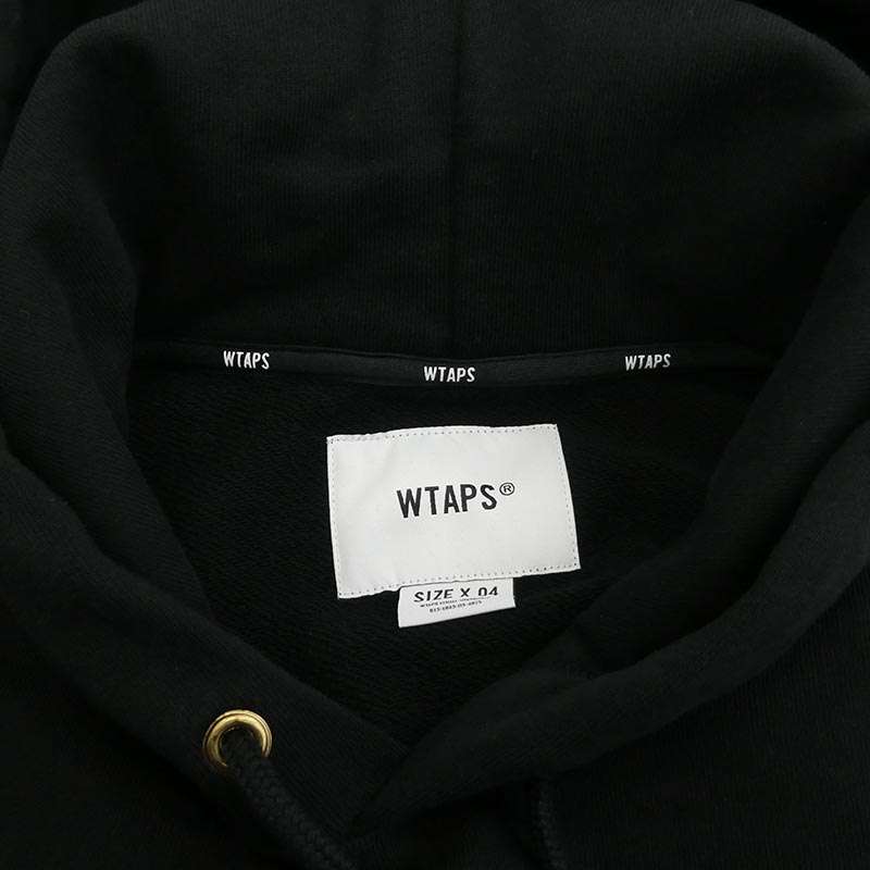 WTAPS 25SS 251ATDT-CSM04 ACADEMY HOODY COTTON アカデミー フーディー コットン ロゴ プリント スウェット パーカー 買取実績 画像